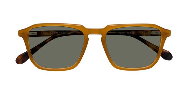 Front of Calm in Caramel / Tortoise