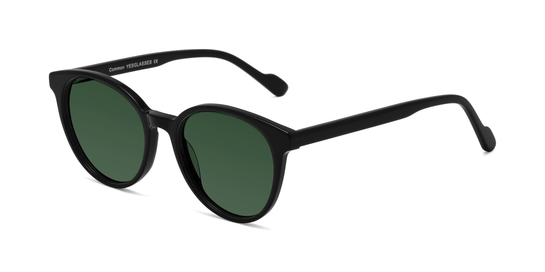 Angle of Common in Black with Green Tinted Lenses