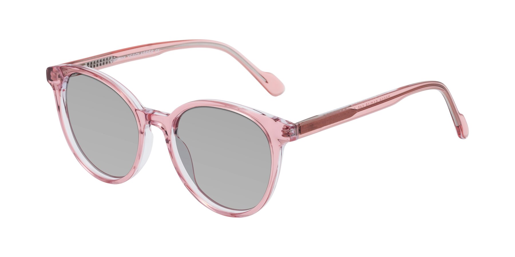 Angle of Common in Pink with Light Gray Tinted Lenses