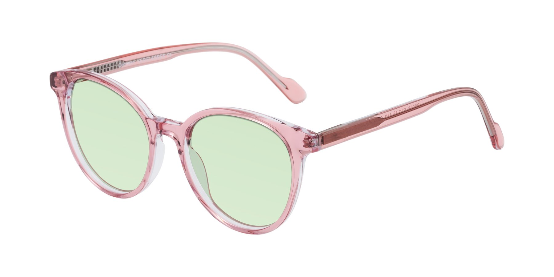 Angle of Common in Pink with Light Green Tinted Lenses