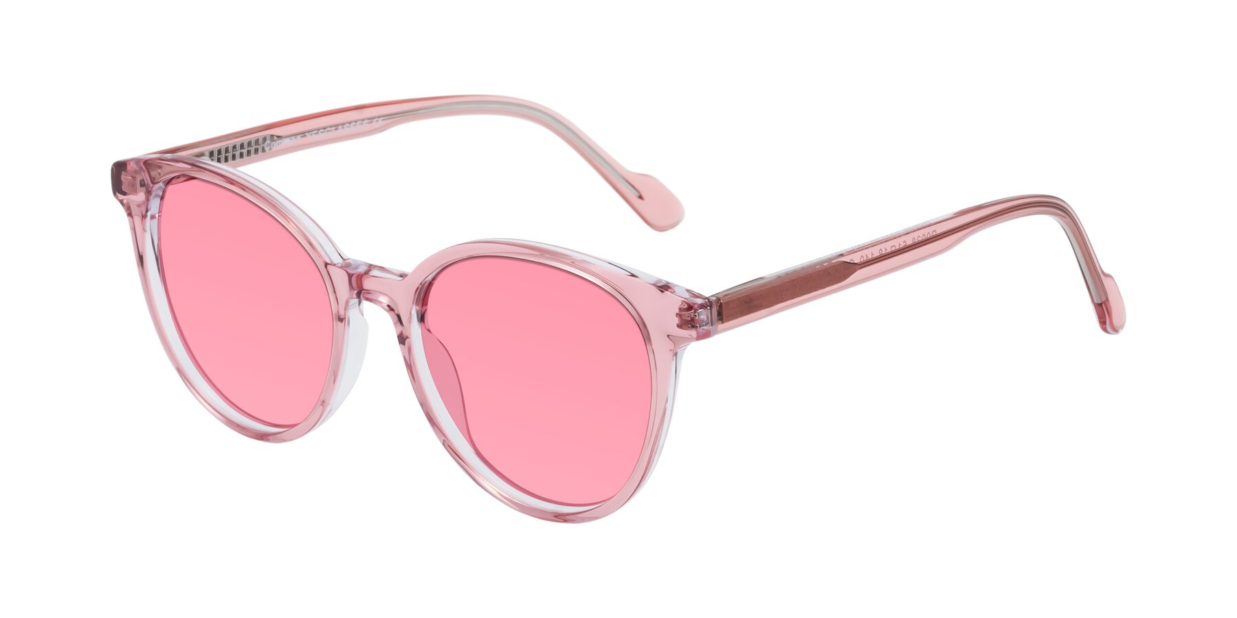 Angle of Common in Pink with Pink Tinted Lenses