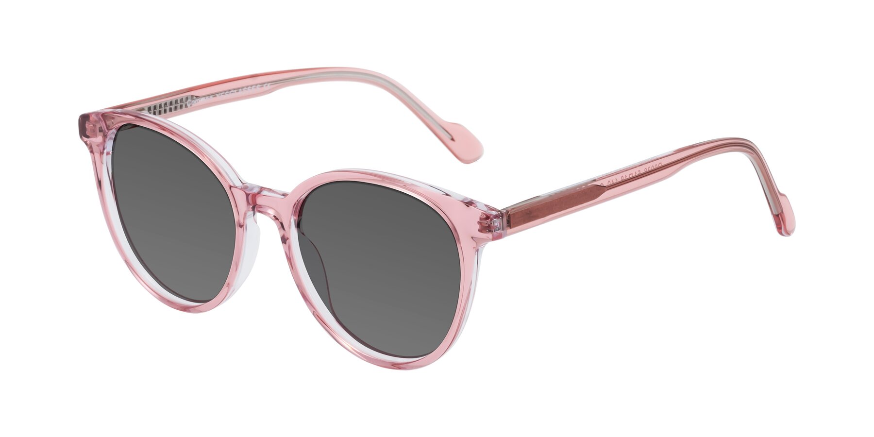 Angle of Common in Pink with Medium Gray Tinted Lenses