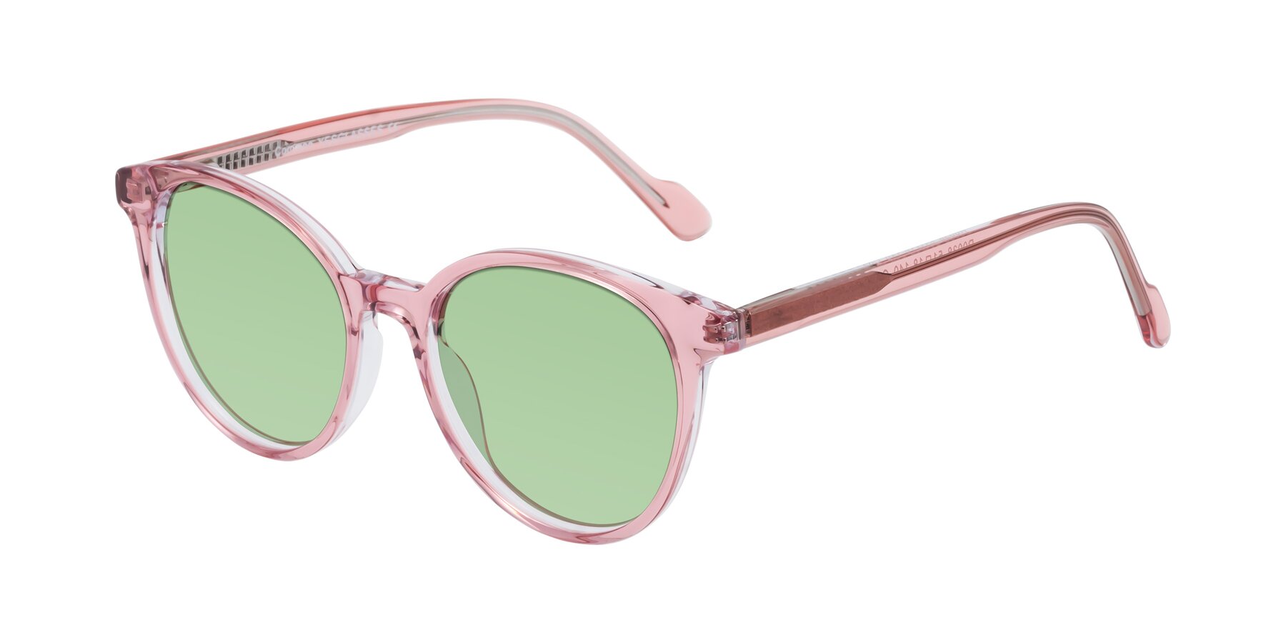 Angle of Common in Pink with Medium Green Tinted Lenses