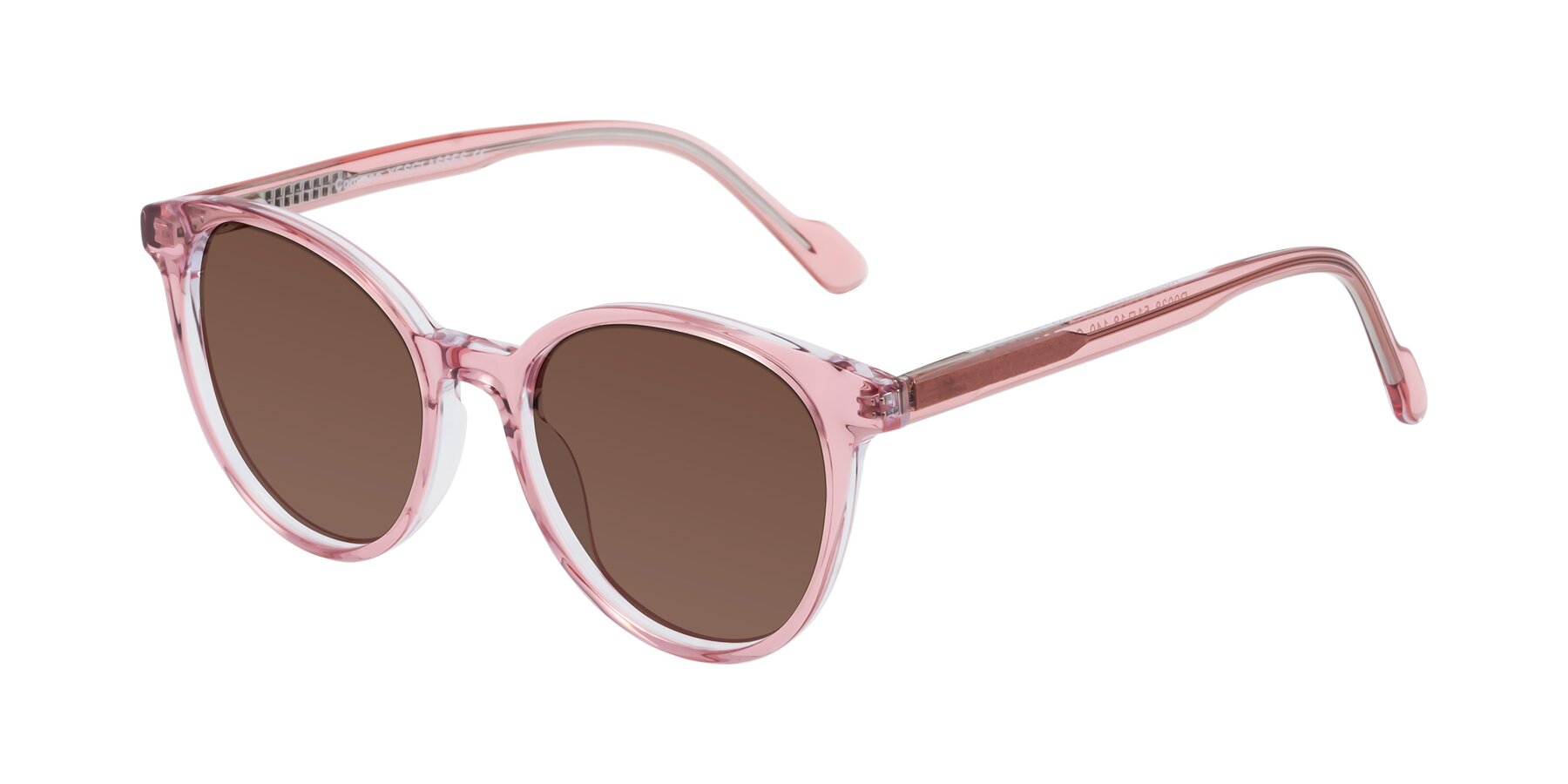 Angle of Common in Pink with Brown Tinted Lenses