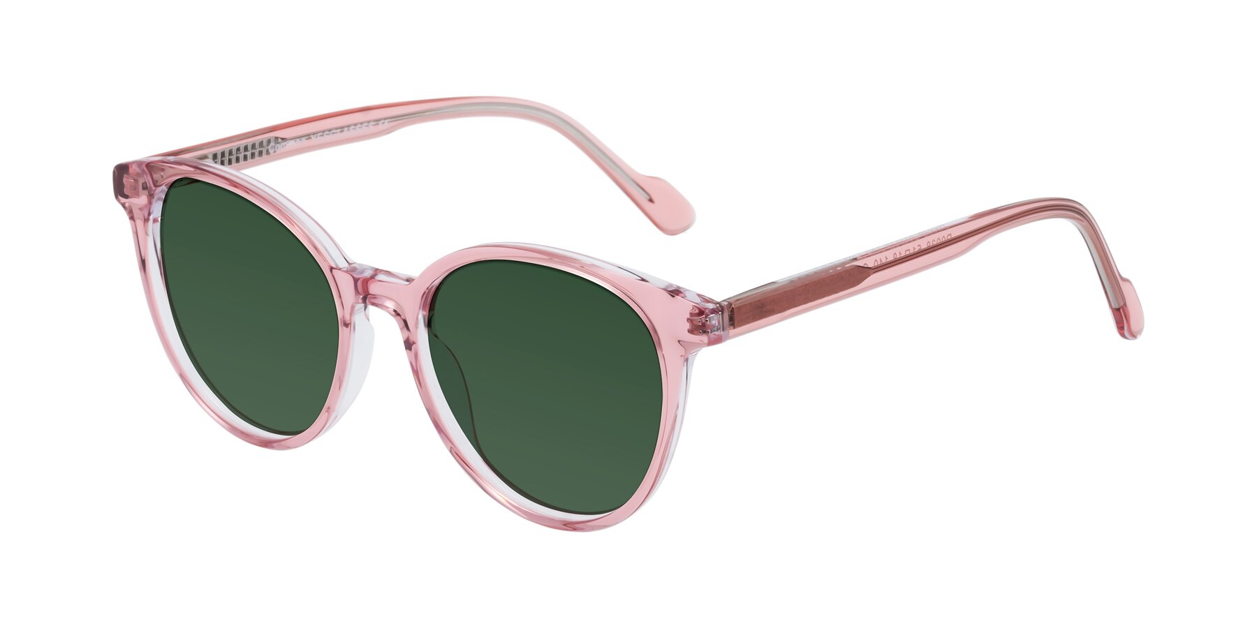 Angle of Common in Pink with Green Tinted Lenses