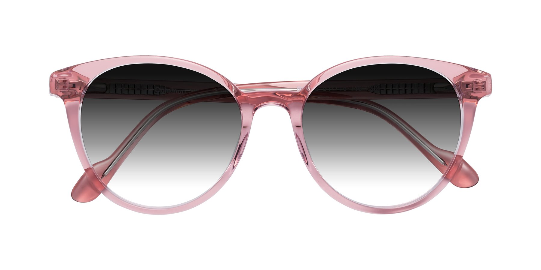 Folded Front of Common in Pink with Gray Gradient Lenses