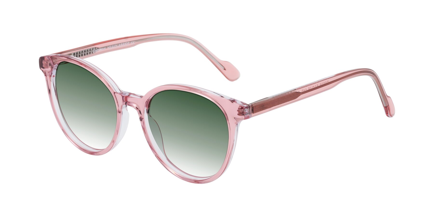 Angle of Common in Pink with Green Gradient Lenses