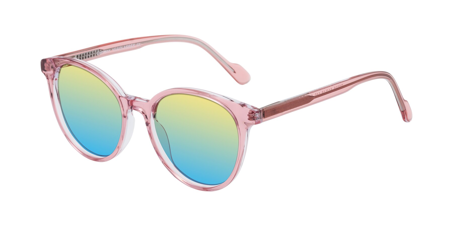 Angle of Common in Pink with Yellow / Blue Gradient Lenses