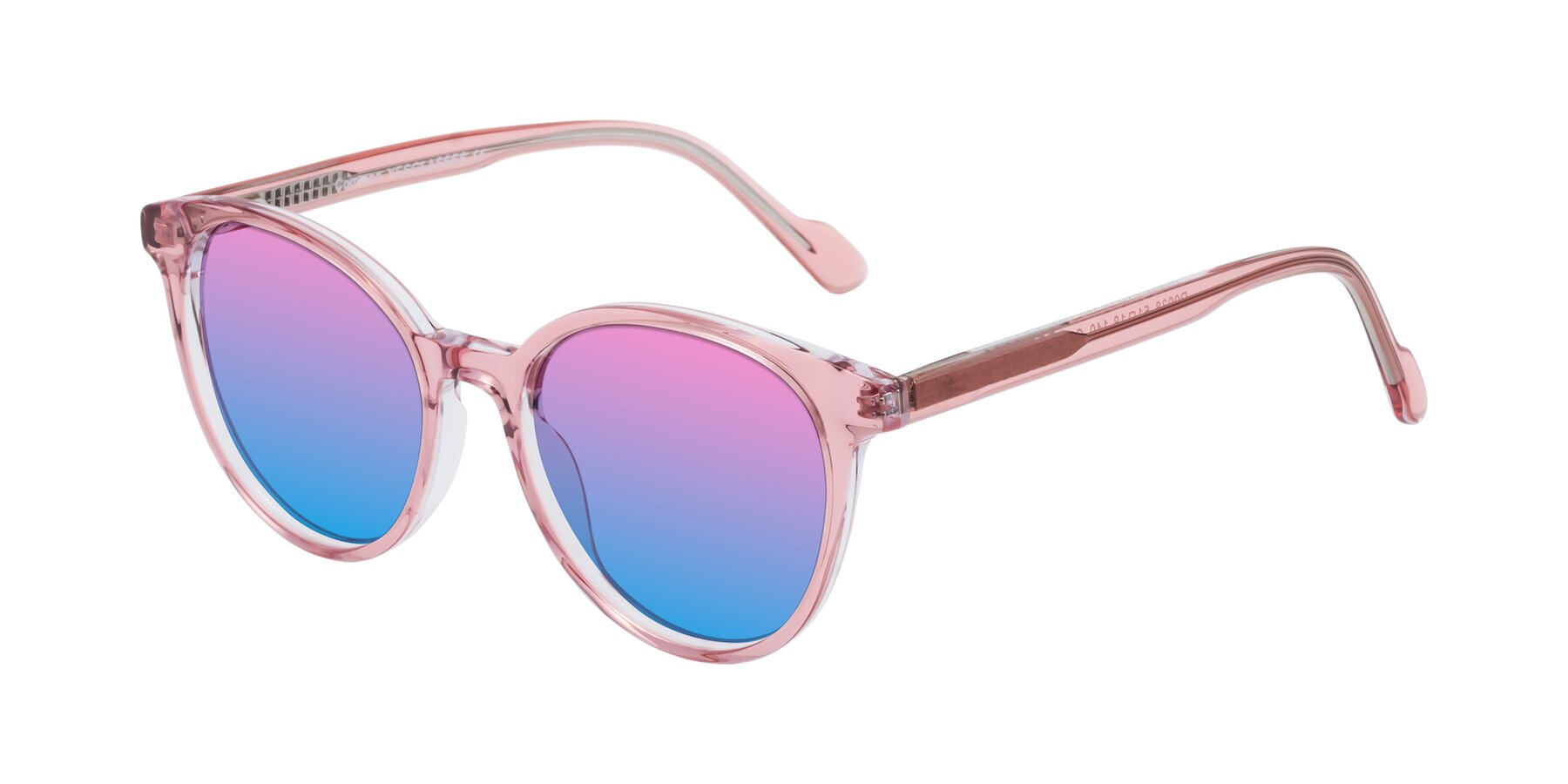 Angle of Common in Pink with Pink / Blue Gradient Lenses