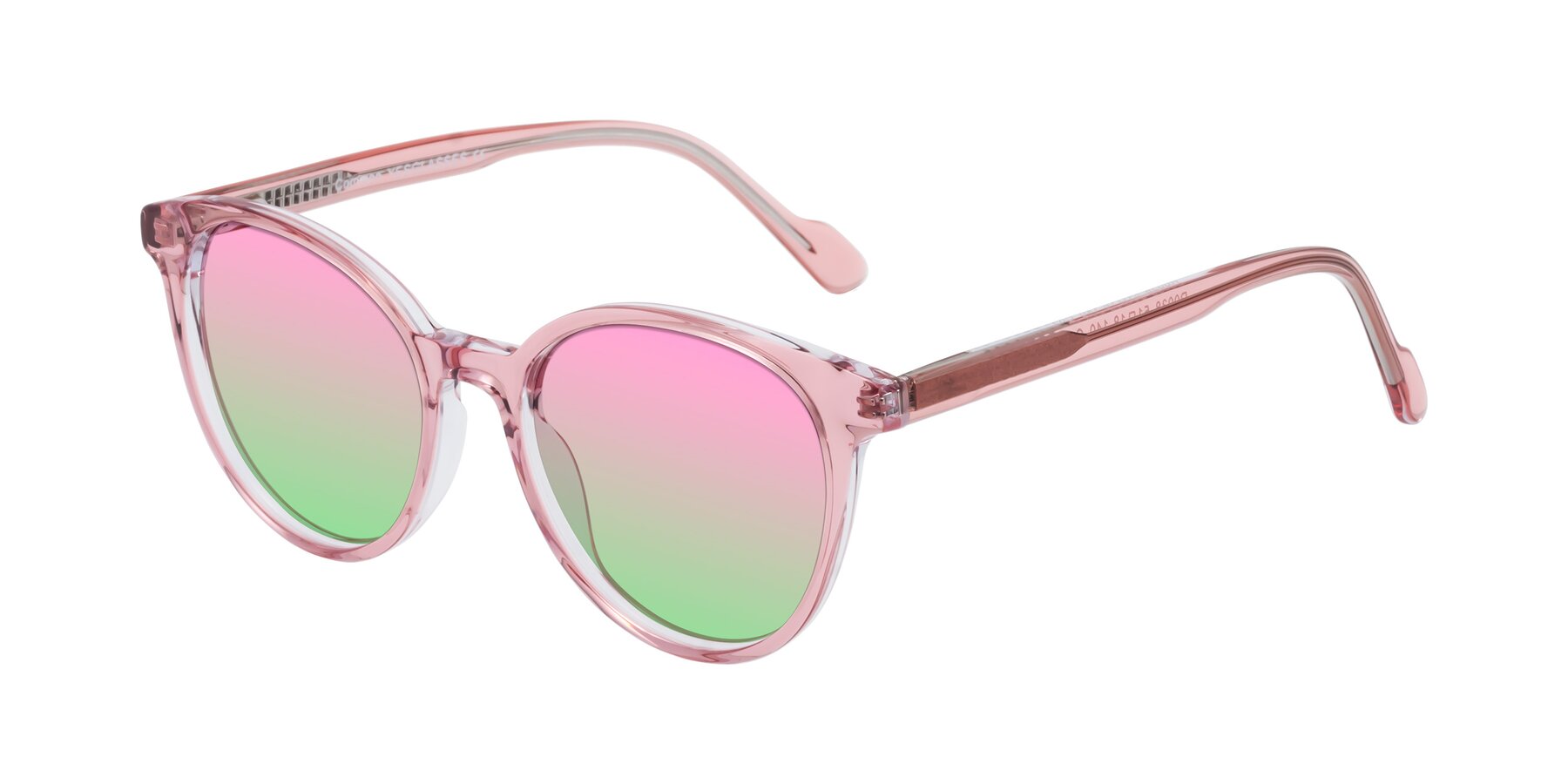 Angle of Common in Pink with Pink / Green Gradient Lenses