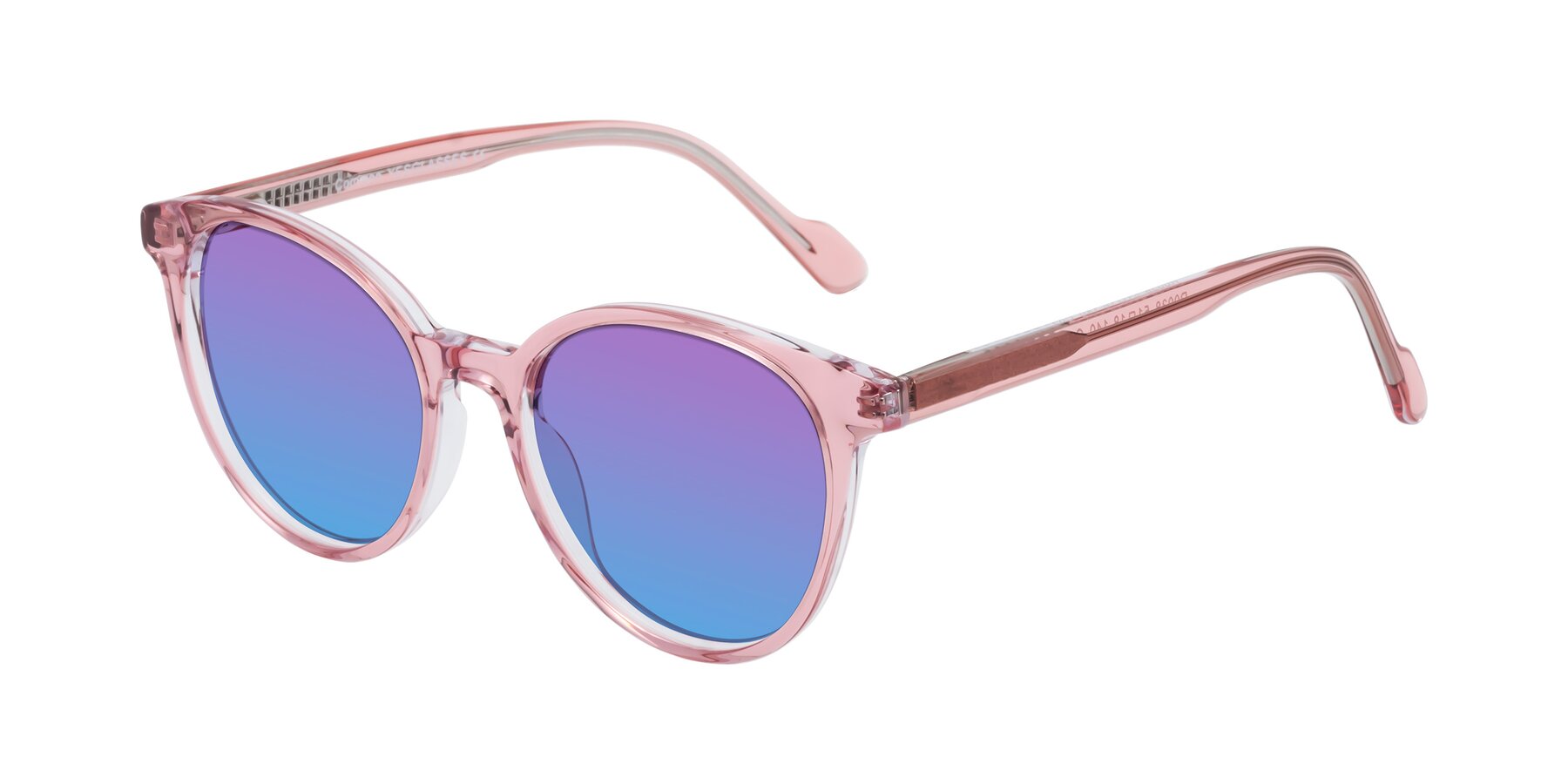 Angle of Common in Pink with Purple / Blue Gradient Lenses