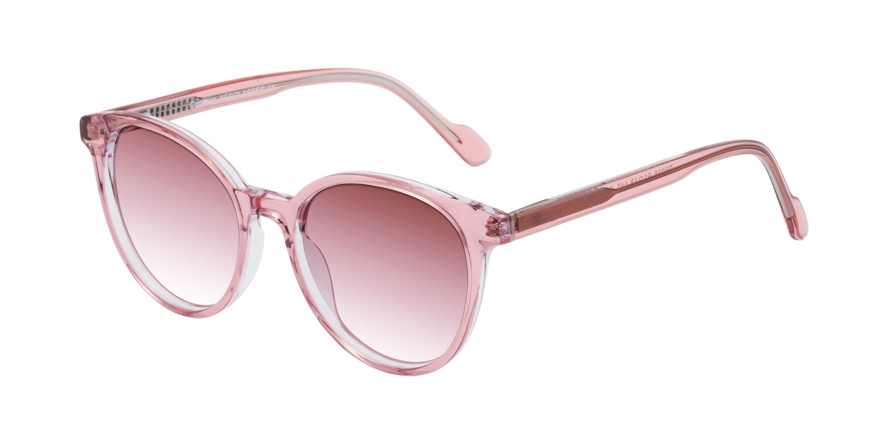 Angle of Common in Pink with Garnet Gradient Lenses