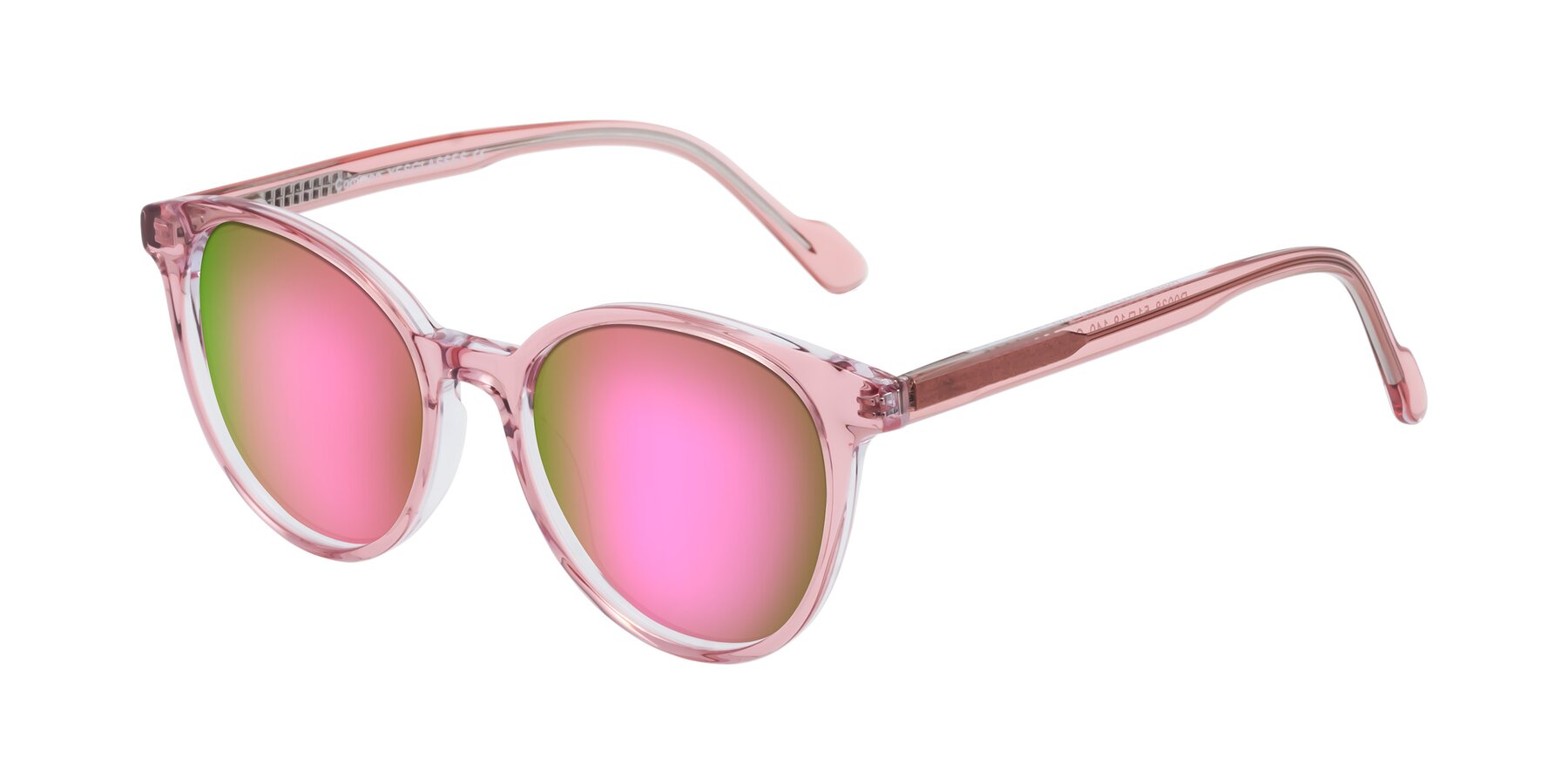 Angle of Common in Pink with Pink Mirrored Lenses