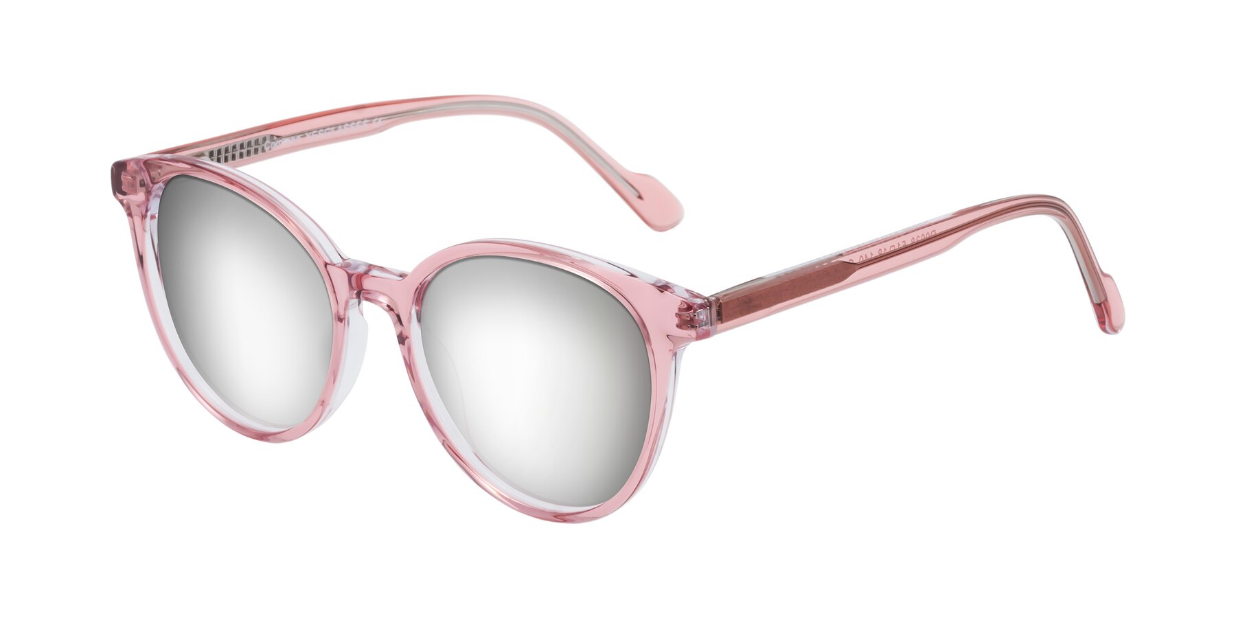 Angle of Common in Pink with Silver Mirrored Lenses