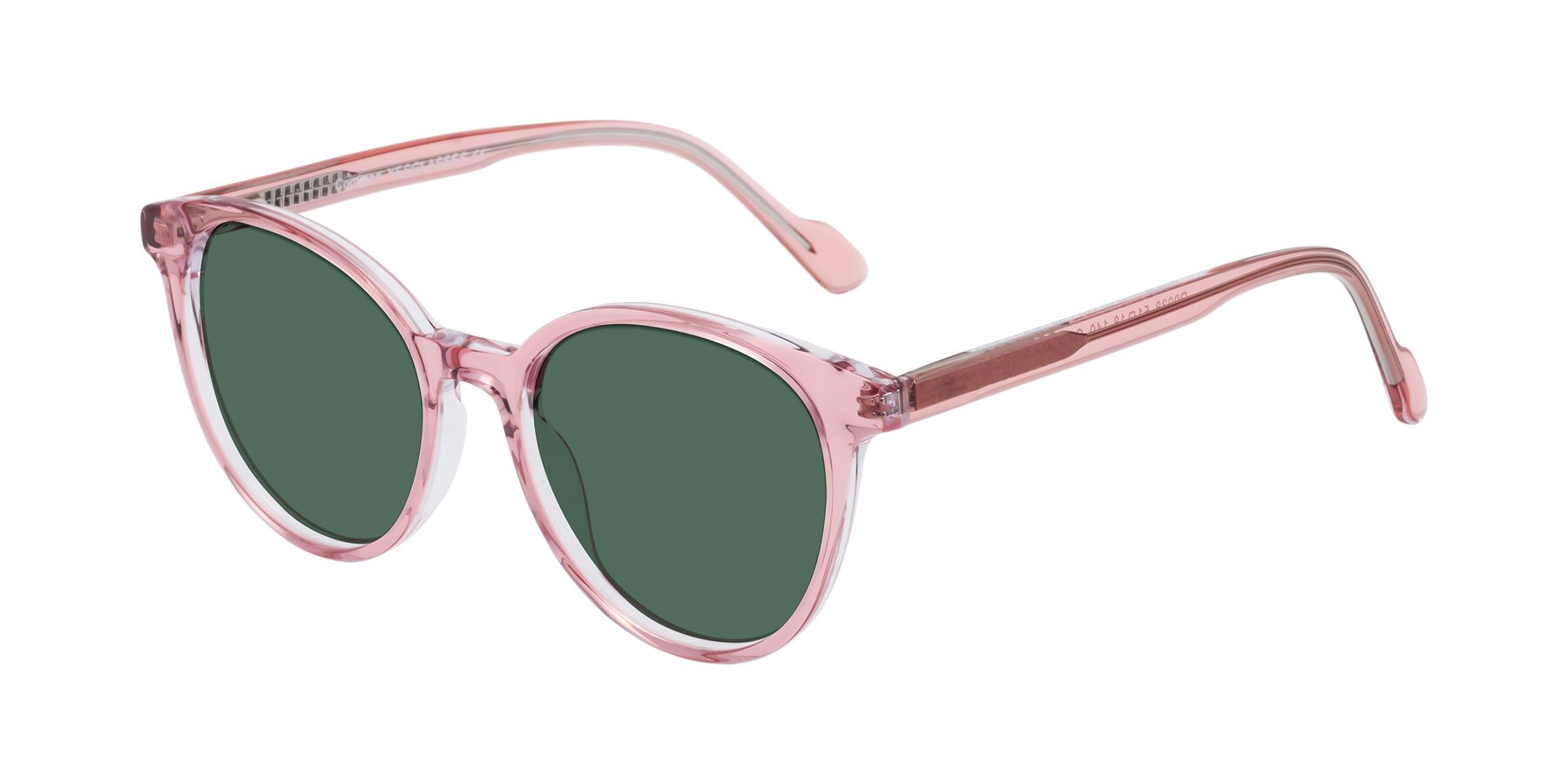 Angle of Common in Pink with Green Polarized Lenses