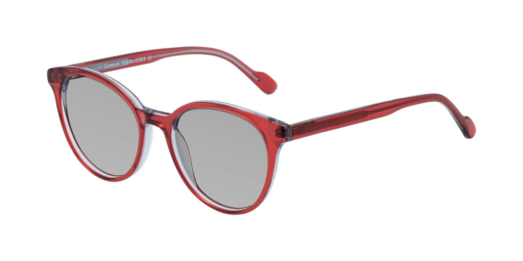 Angle of Common in Red with Light Gray Tinted Lenses