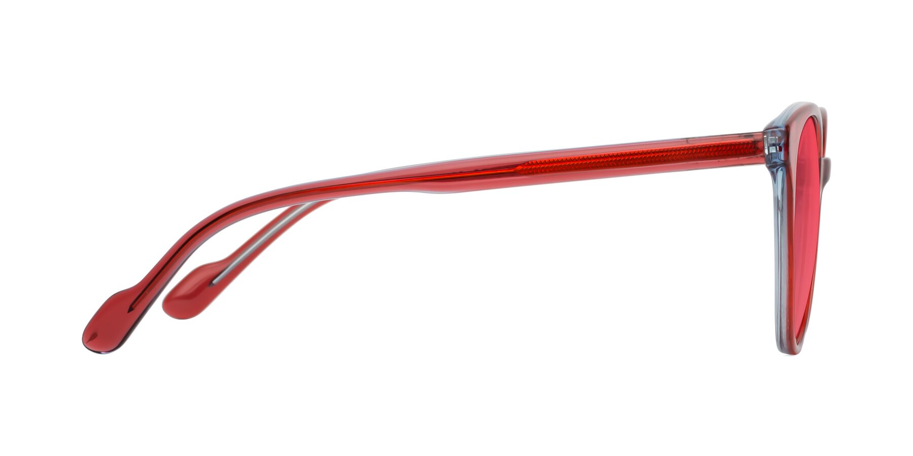 Side of Common in Red with Red Tinted Lenses