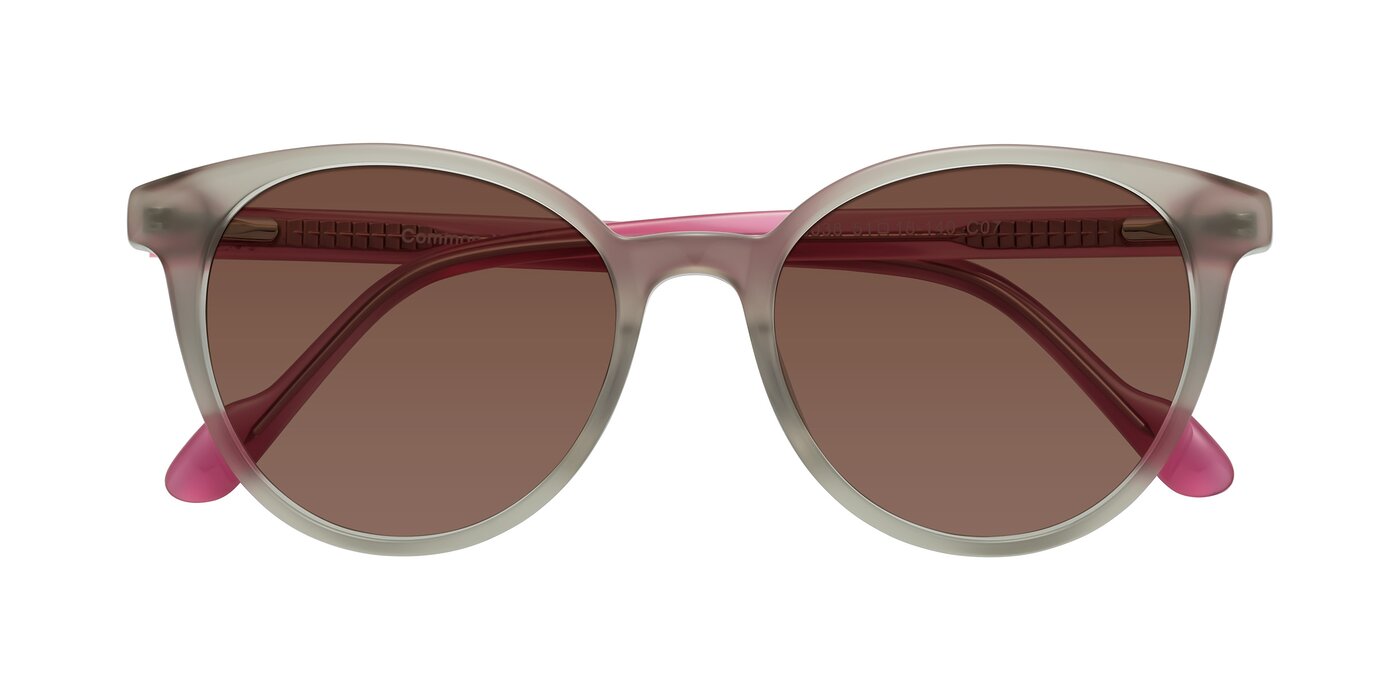 Common - Pale Olive/Pink Tinted Sunglasses