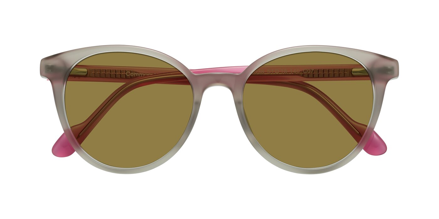 Common - Pale Olive/Pink Polarized Sunglasses