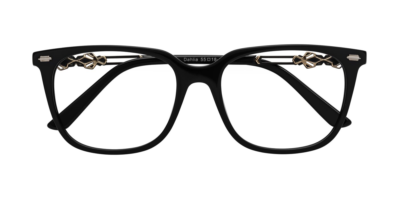 Dahlia - Black Eyeglasses