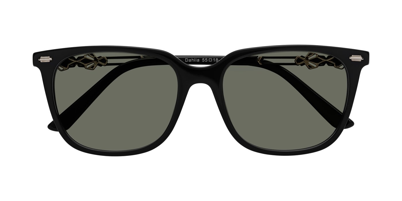 Dahlia - Black Polarized Sunglasses