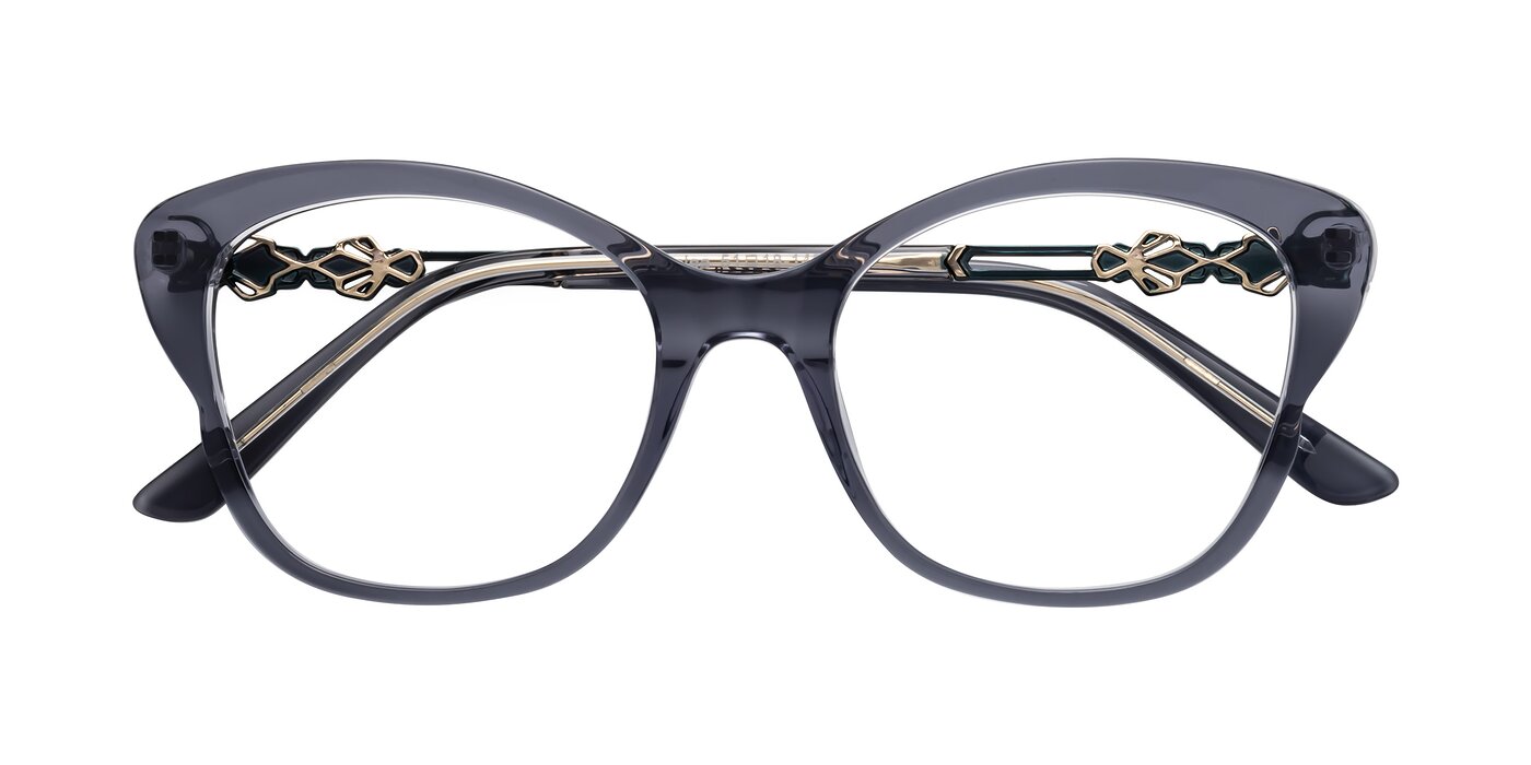 Azalea - Blue Gray Eyeglasses