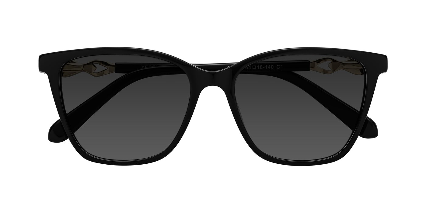 Mothe - Black Tinted Sunglasses