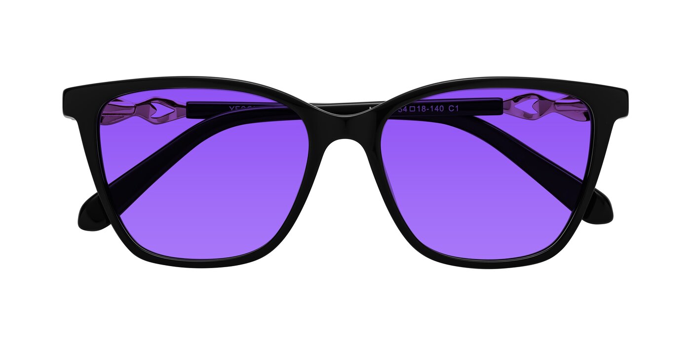 Mothe - Black Tinted Sunglasses