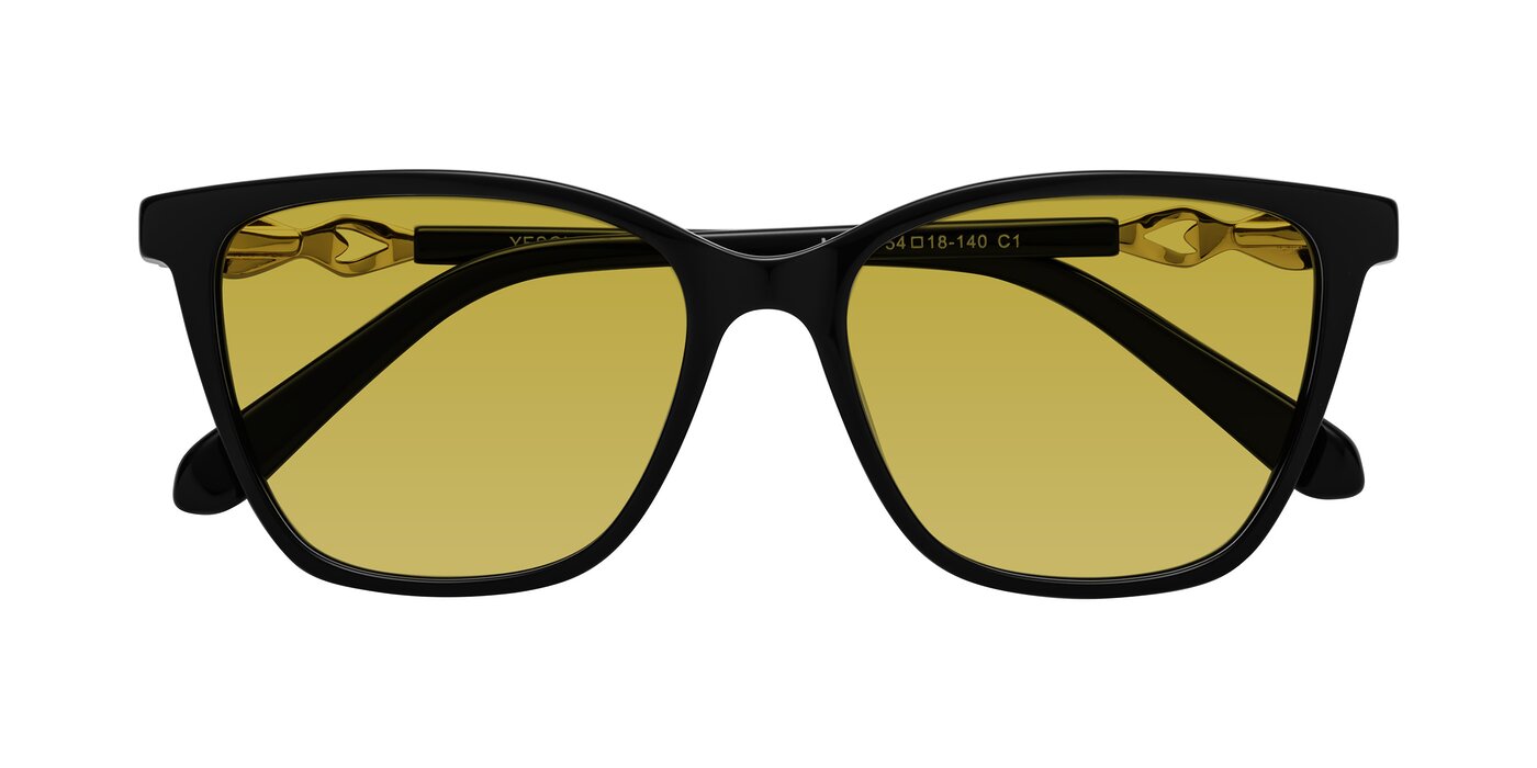 Mothe - Black Tinted Sunglasses