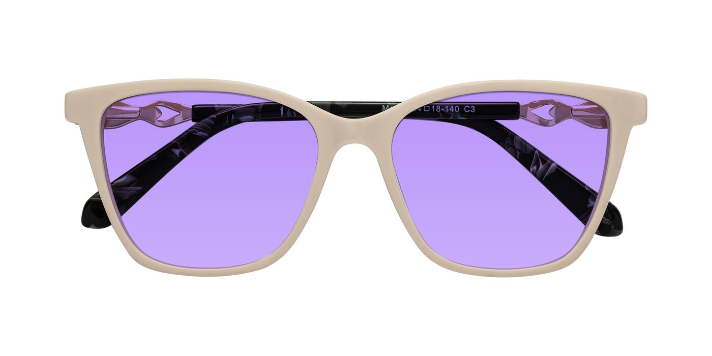 Mothe - Ivory pink Tinted Sunglasses