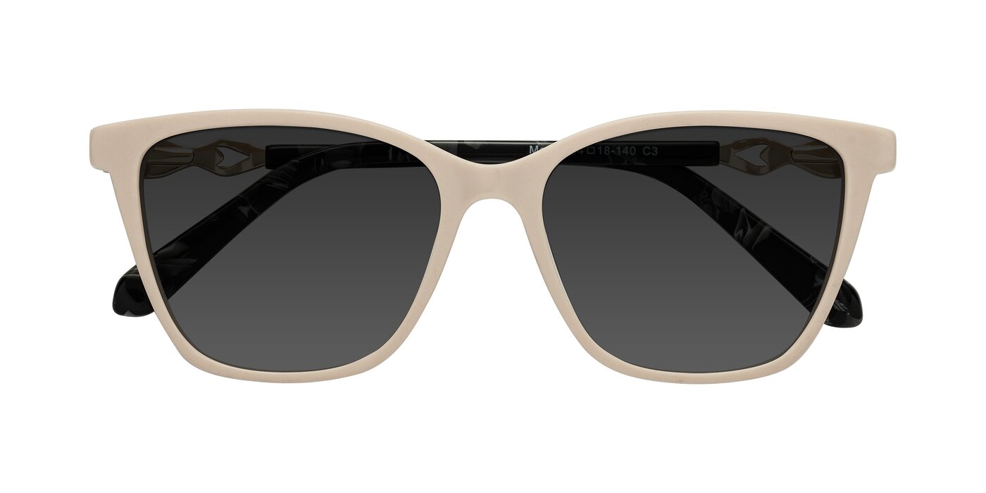 Mothe - Ivory pink Tinted Sunglasses