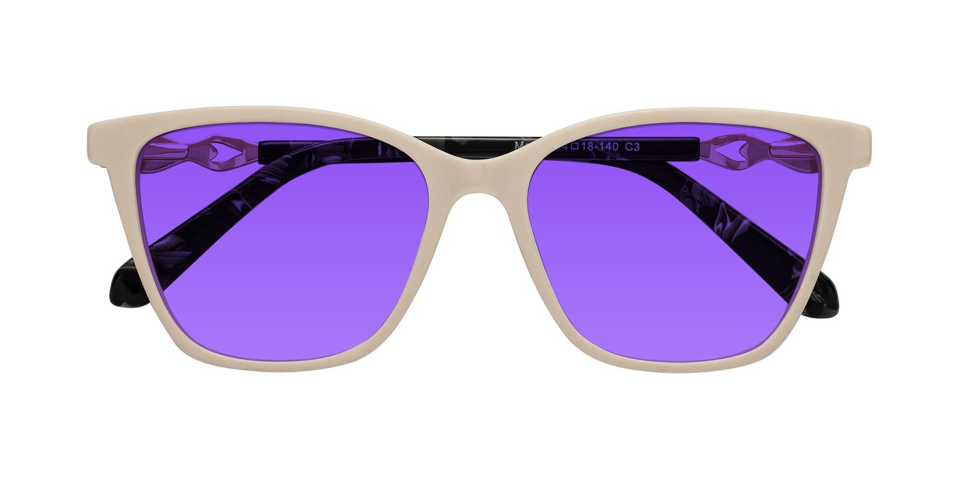 Mothe - Ivory pink Tinted Sunglasses