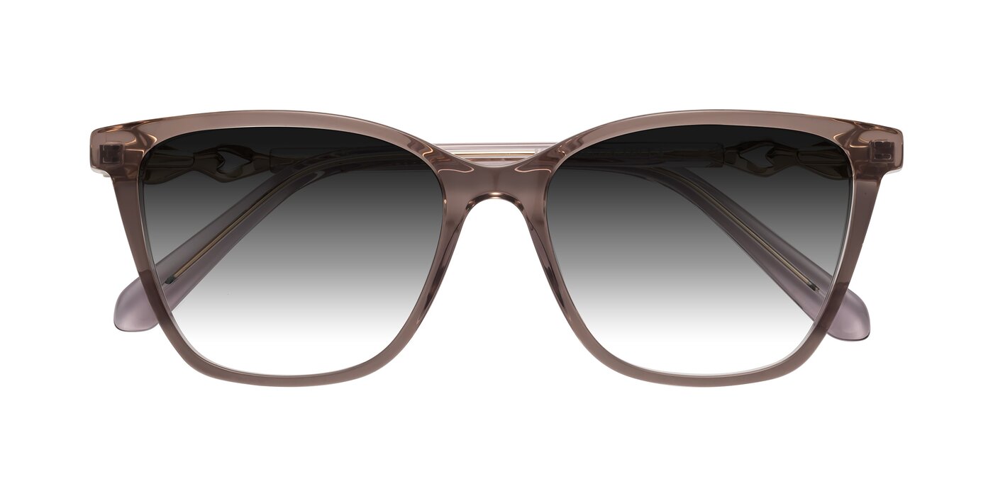 Mothe - Rose Taupe Gradient Sunglasses