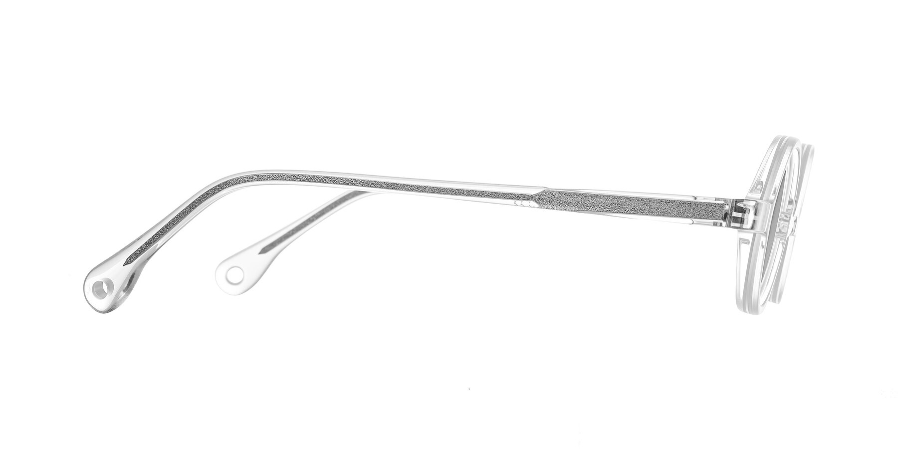 Side of Hominid in Clear with Light Gray Tinted Lenses