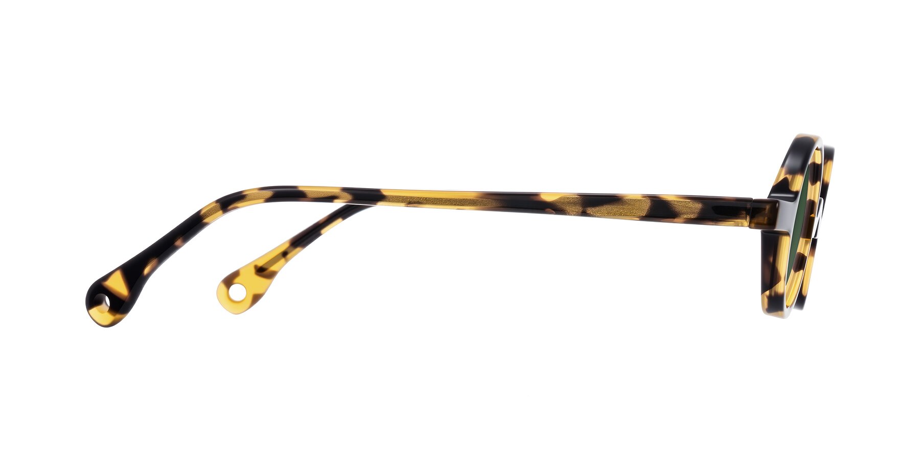 Side of Hominid in Tortoise with Green Tinted Lenses