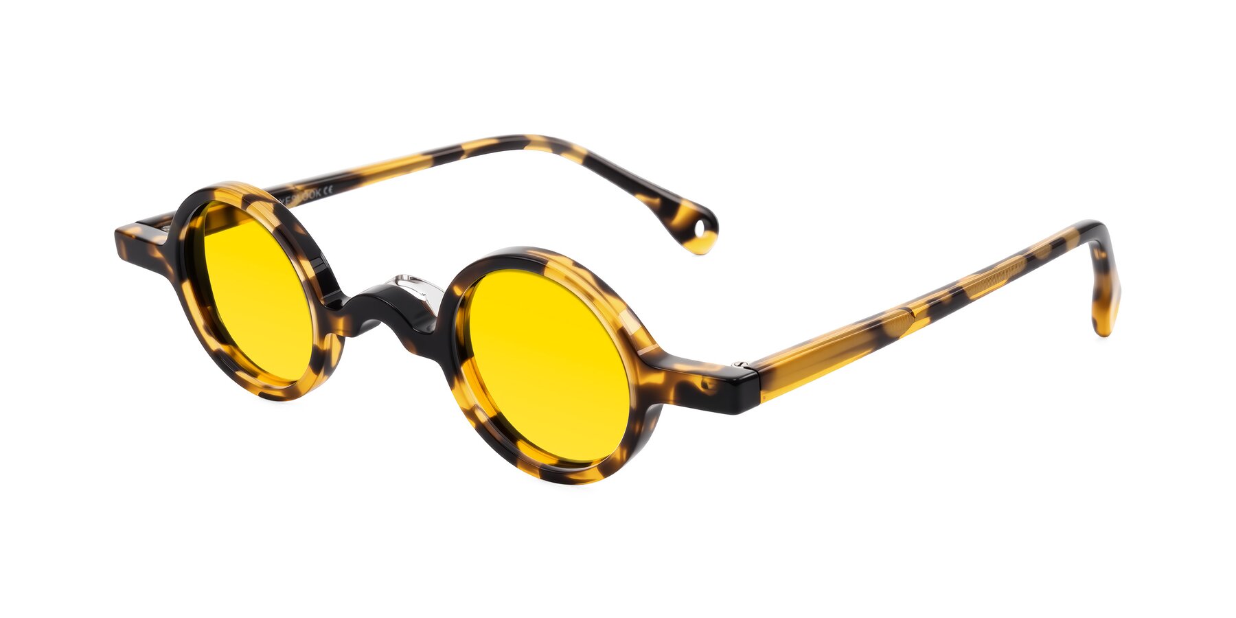 Angle of Hominid in Tortoise with Yellow Tinted Lenses