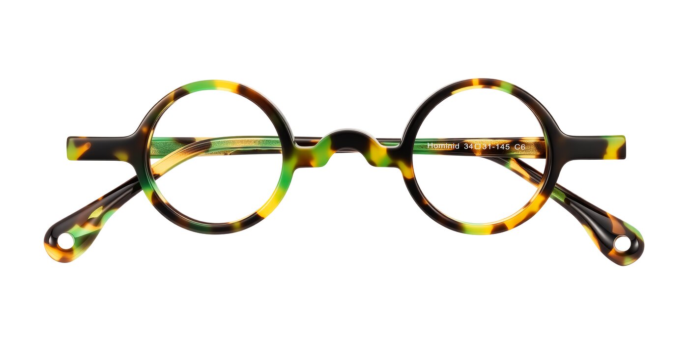 Hominid - Green Tortoise Eyeglasses
