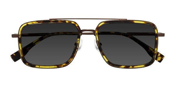 Front of Tulip in Tortoise / Brown