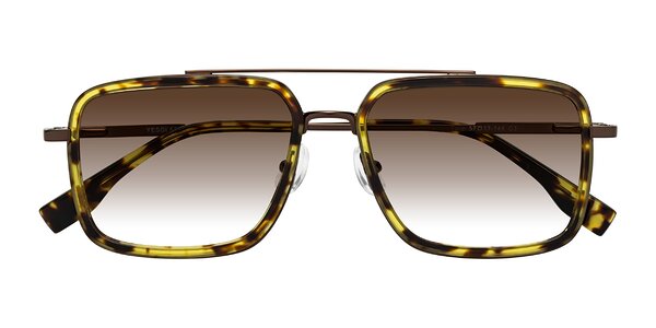 Front of Tulip in Tortoise / Brown