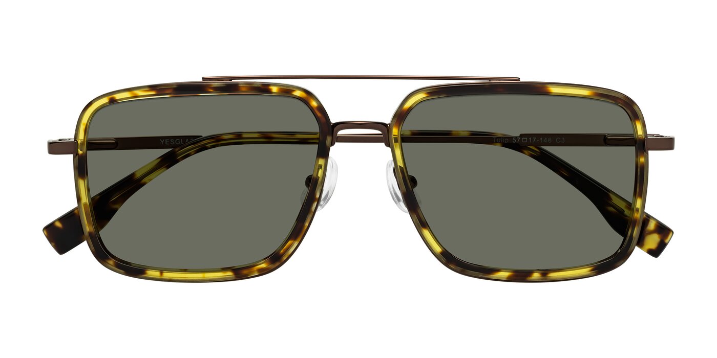 Tulip - Tortoise / Brown Polarized Sunglasses