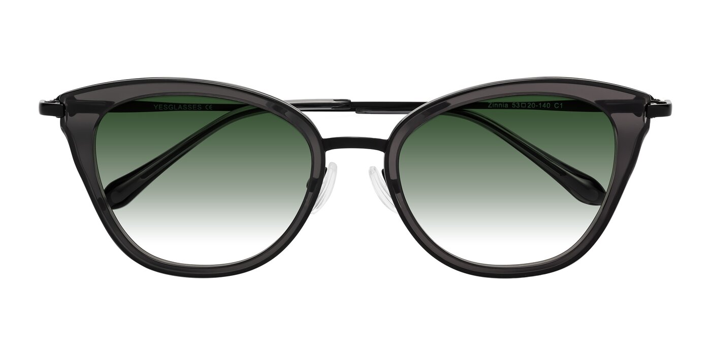 Zinnia - Gray Gradient Sunglasses