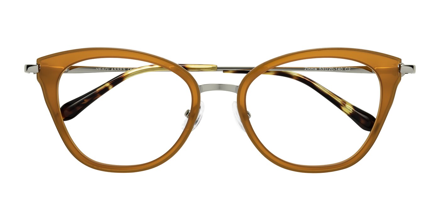 Zinnia - Caramel Reading Glasses