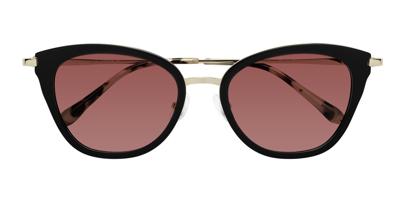 Zinnia - Black Tinted Sunglasses