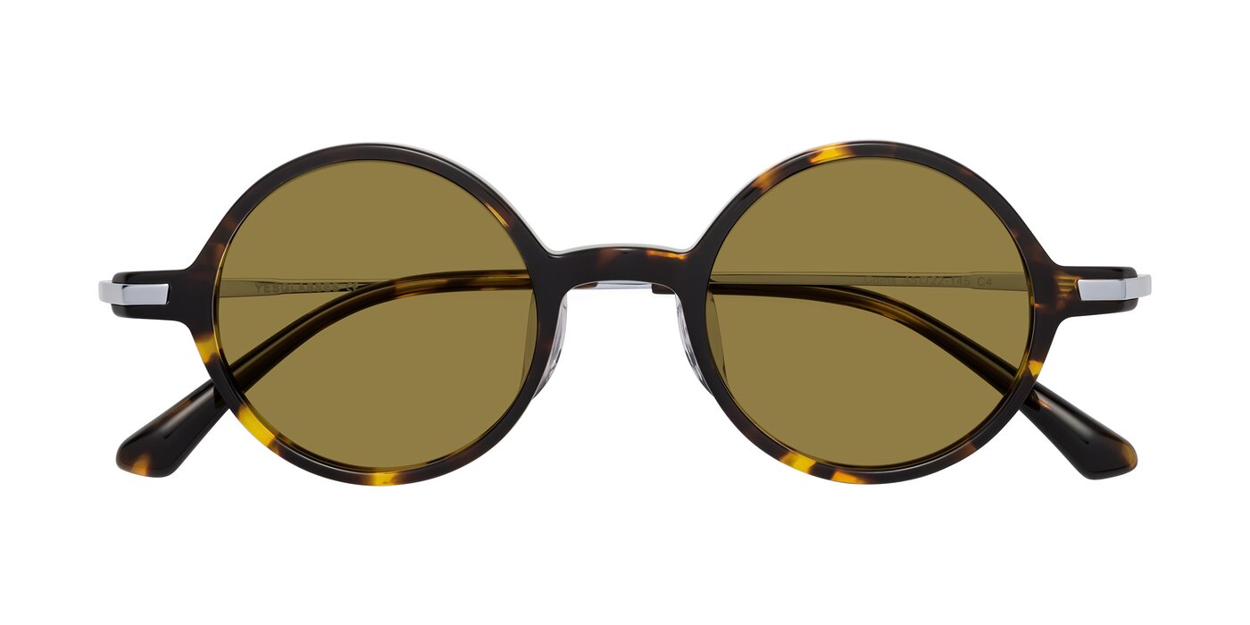 Coins - Tortoise Polarized Sunglasses
