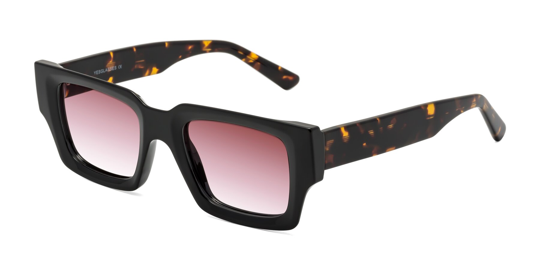 Angle of Iceberg in Black-Tortoise with Garnet Gradient Lenses