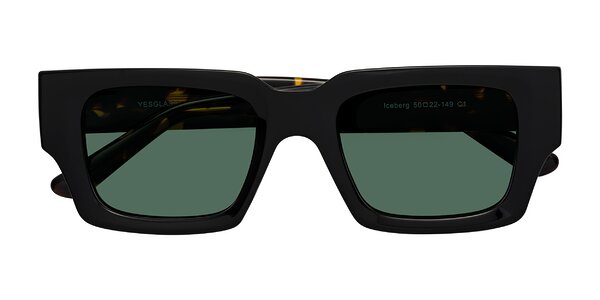 Front of Iceberg in Black / Tortoise