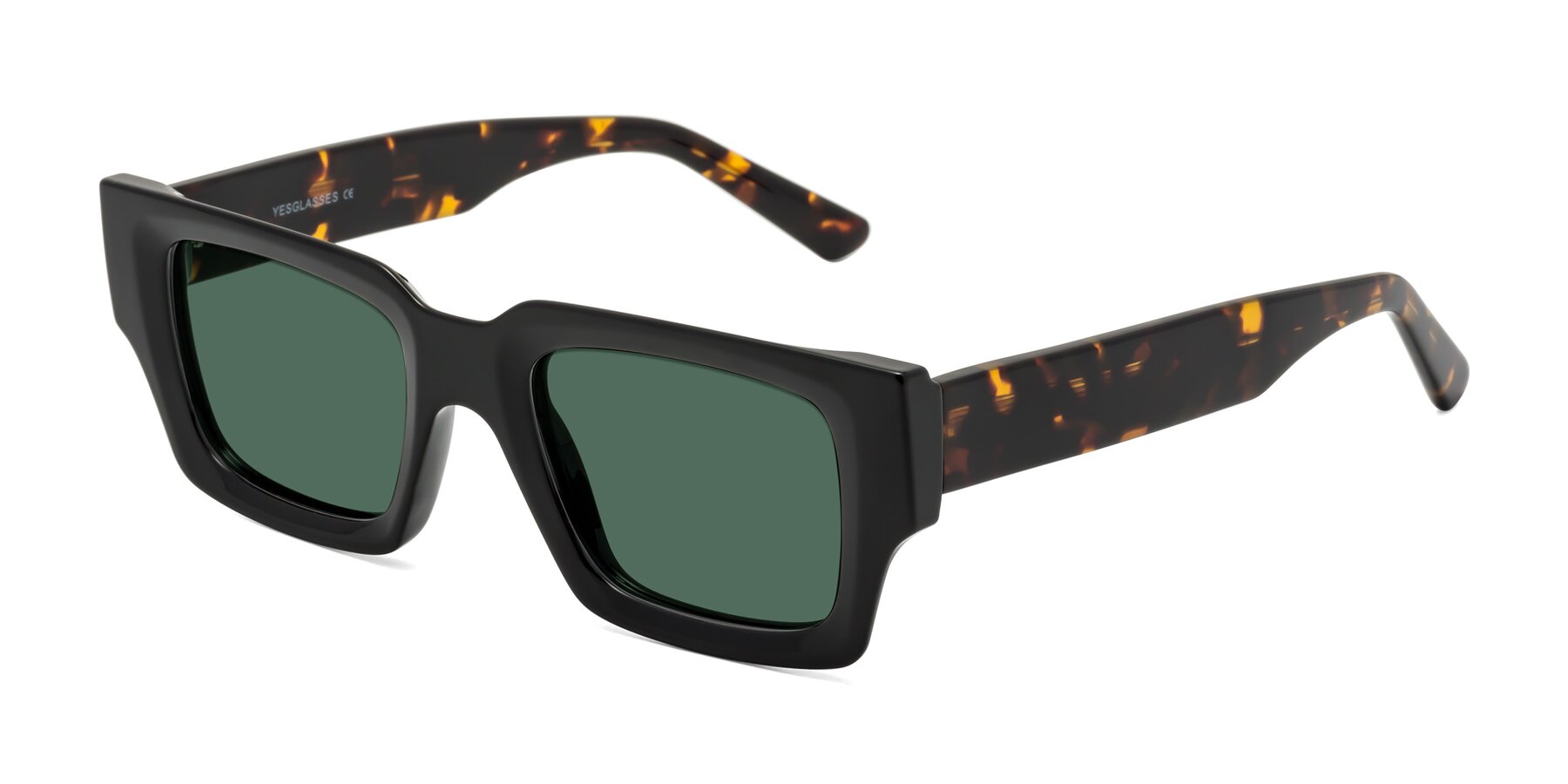 Angle of Iceberg in Black-Tortoise with Green Polarized Lenses