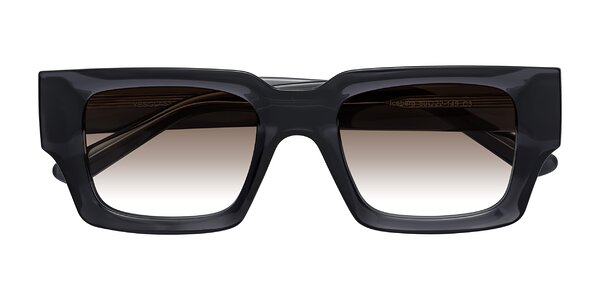 Front of Iceberg in Dark Gray