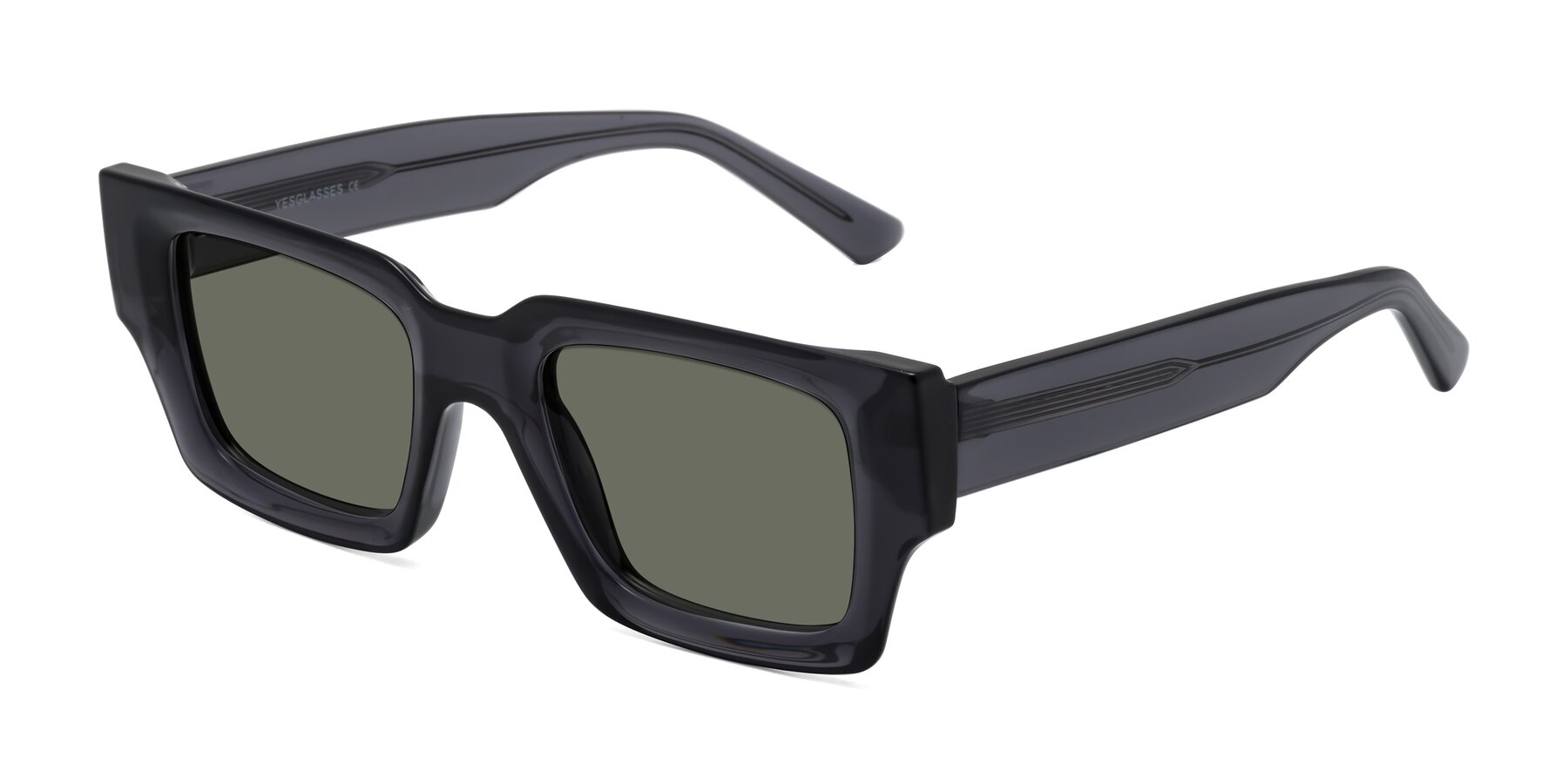 Angle of Iceberg in Dark Gray with Gray Polarized Lenses