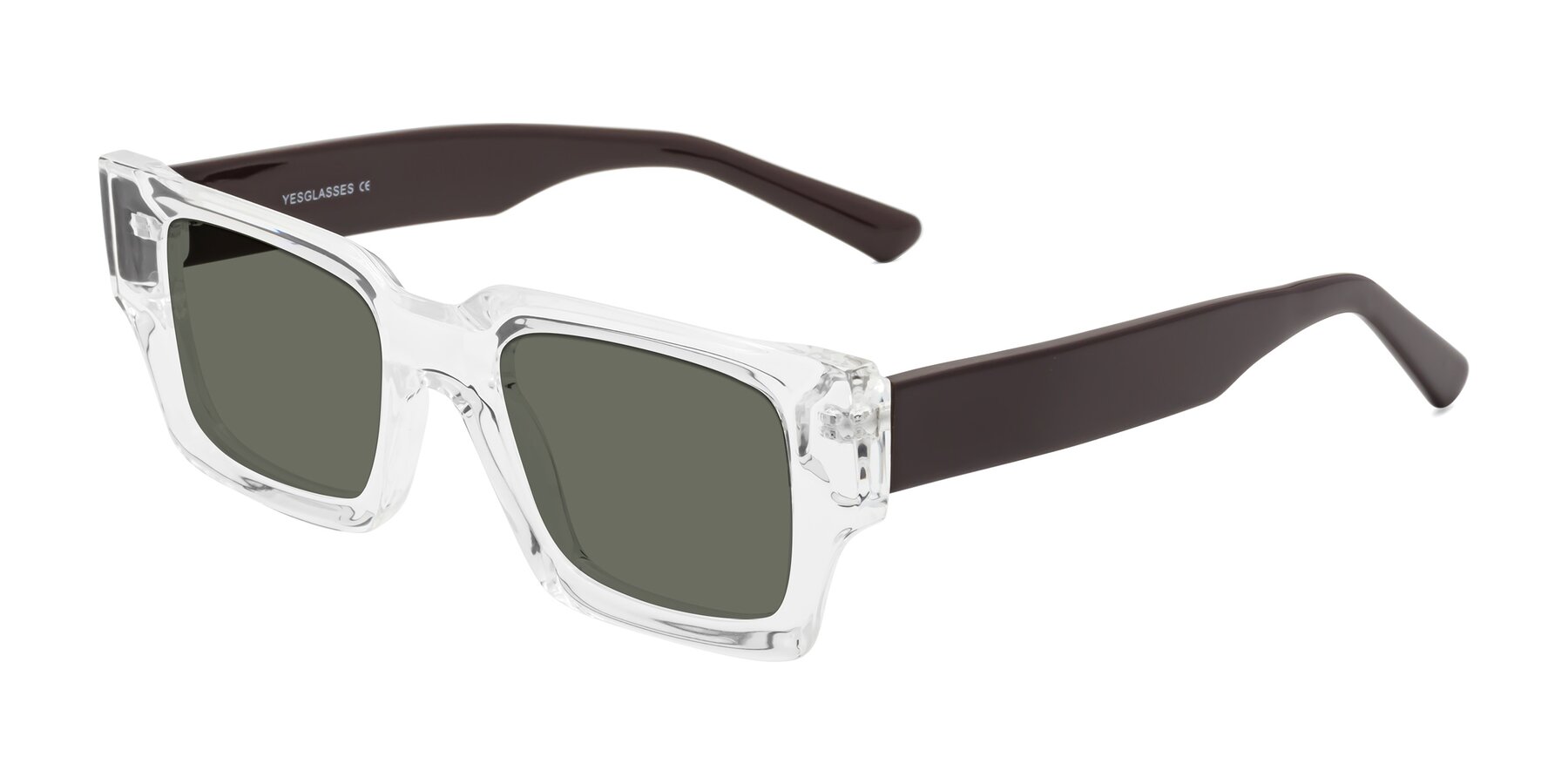 Angle of Iceberg in Clear-Chocolate with Gray Polarized Lenses